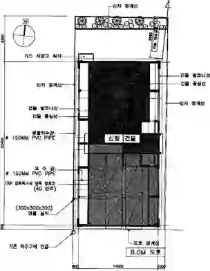 장하우스 배치도 이미지